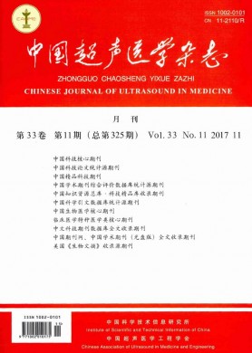 中国超声医学杂志 中国超声医学杂志