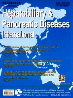 Hepatobiliary Pancreatic Diseases International Hepatobiliary Pancreatic Diseases International