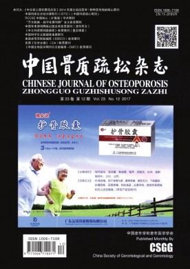 中国骨质疏松杂志 中国骨质疏松杂志